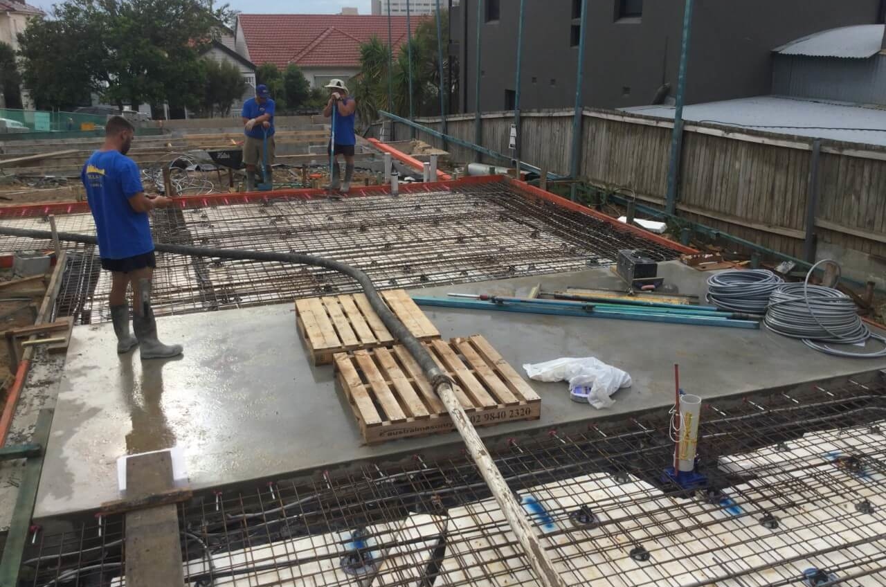 Formwork New Luxury Home – Manly The Right Builder