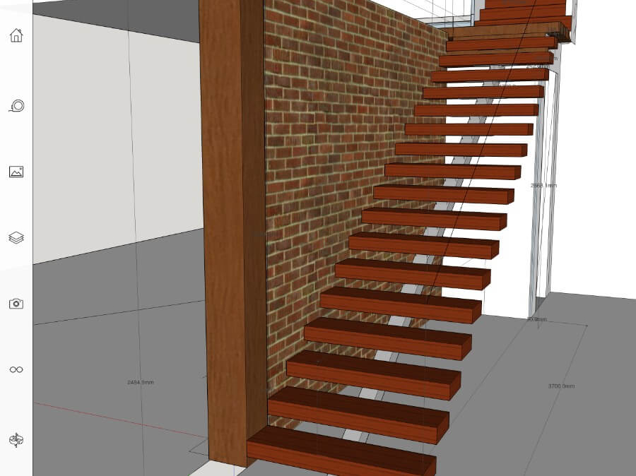 Design & Construction Staircase in New Home Manly - The Right Builder